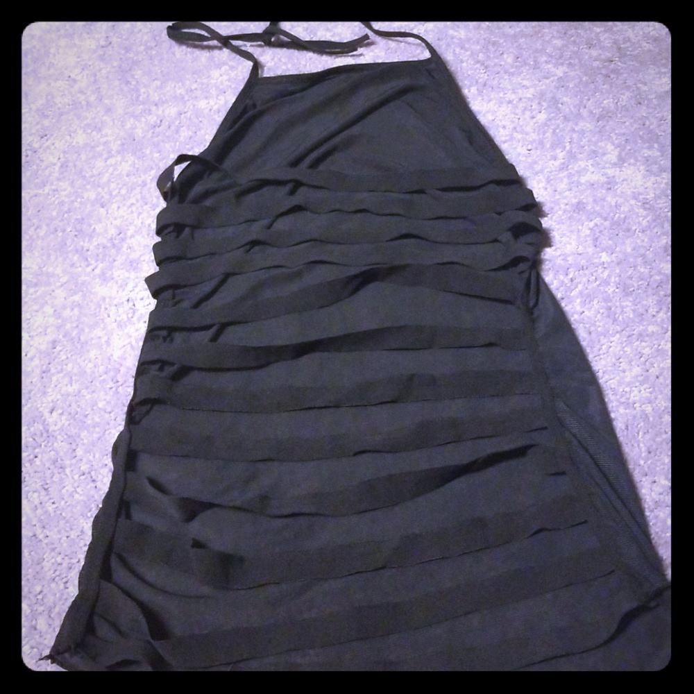 Sexy backless strappy lingerie nightie